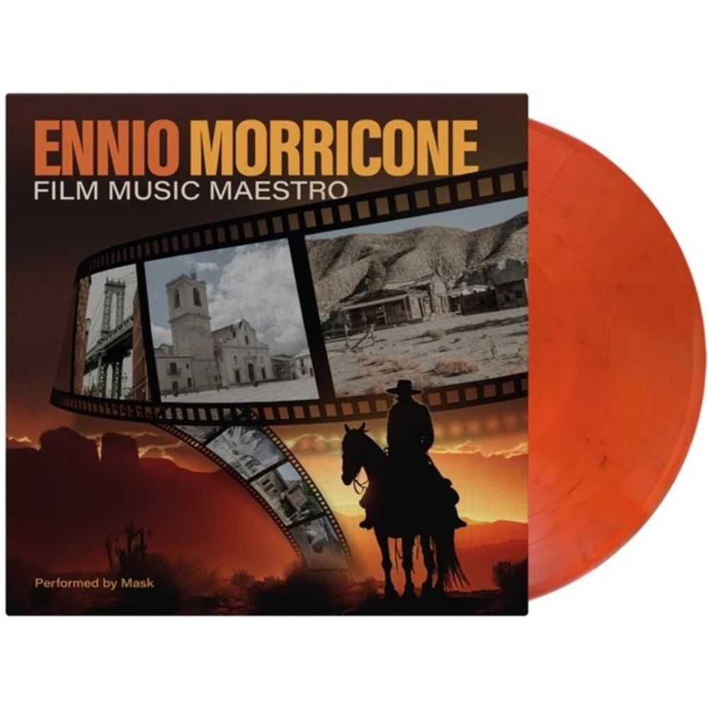 Mask - Ennio Morricone: Film Maestro - Ltd 180gm Transparent Red & Black Vinyl